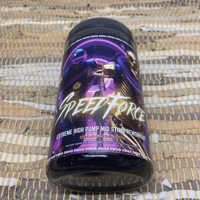 speed force pre workout Extreme High Pump Mid Stim golden mango 18.23oz 516.9g