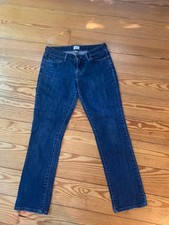 Levi  s Demi Curve Modern Rise Straight Jeans Womens 6/30 Med Wash Denim 5-Pocket