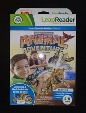 NEW LeapFrog LeapReader Learn Through Reading Series   ANIMAL ADVENTURE Game