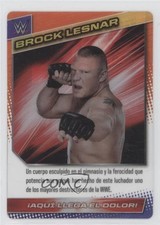 2015 Panini WWE Wrestling Action (Spanish) Brock Lesnar #100 02v3