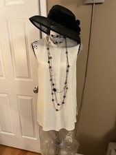 New Theory Talniza Satin Back Top - Cream L