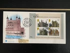 GB 1978 Historic Buildings Miniature Sheet Stuart FDC w/ Hampton Court SHS