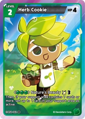 Herb Cookie [BS3-BS4 - BS4-061]