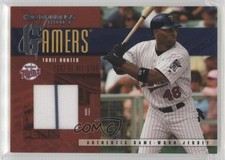 2003 Donruss Gamers Numbered to 10 10/10 Torii Hunter #G-29 0c6