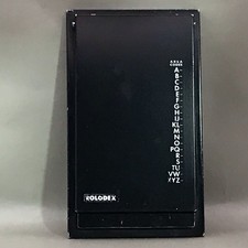 Rolodex Needs Refill And Is Missing Indicator Arrow