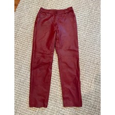 Vintage women  s Metrostyle 100 Leather Pants Sz 6