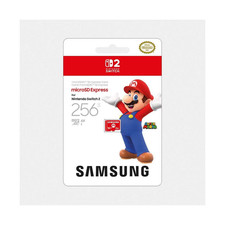 NEW Nintendo Switch 2 Samsung 256GB Micro SD Express Card