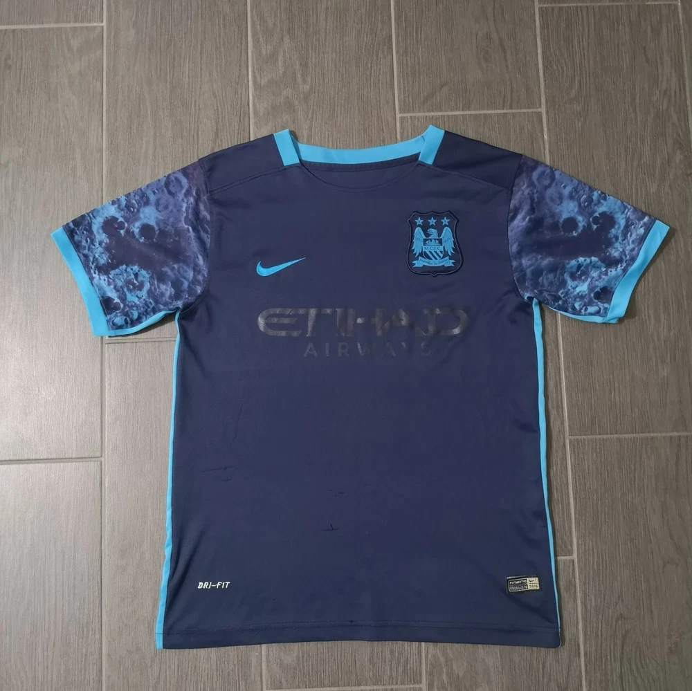 Manchester City Trikot Größe: M 2015/16 Streatwear Fußball Nike Sport Fans