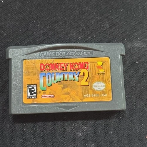 Nintendo Donkey Kong Country 2 Platform Game Boy Advance Cartridge