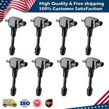 8 Ignition Coils Pack for Nissan Armada Titan Infiniti QX56 5.6L V8 UF510