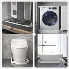 Silicone Shower Water Stopper Barrier Bathroom Waterproof Sealing Strip Bendable