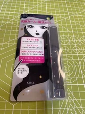 Kose Cosmenience Curl Keep Magic Topcoat Mascara Clear Black Waterproof Japan