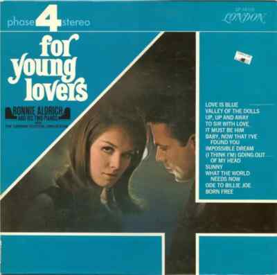 LP Ronnie Aldrich And His Two Pianos For Young Lovers GATEFOLD NEAR MINT