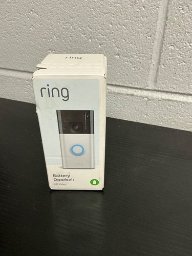 Ring - Battery Doorbell Smart Wifi Video Doorbell - Battery-Powered with Head...