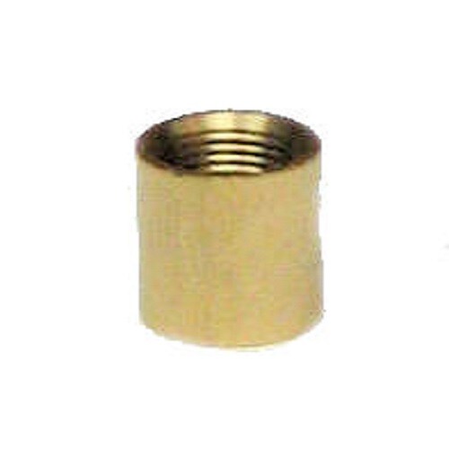 LOT of 20 COUPLINGS 3/8" x 3/8" HOLE...KNURLED BR, UNF BR, NICKLE, B&L - Picture 3 of 11