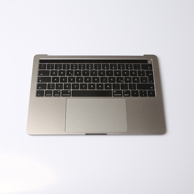 Apple MacBook Pro Retina 13'' Top Case DE komplett Akku A1989 Spacegrau Grade B