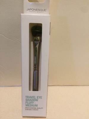 JAPONESQUE travel EYE SHADOW FLUFF MEDIUM MAKE UP BRUSH PROFESSIONAL  NEW IN BOX