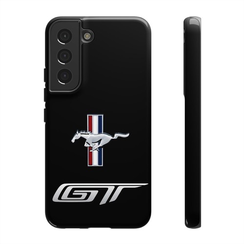 Black Tough Cases For iPhones, Samsung Galaxy Google Pixel Mustang GT Racing - Picture 179 of 210