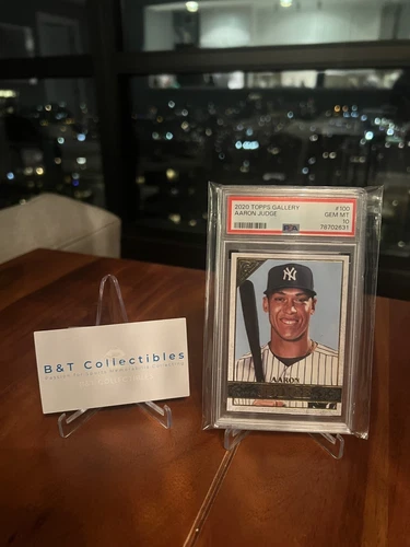 2020 Topps Gallery Aaron Judge #100 New York Yankees PSA 10 GEM LOW POP 🔥🔥