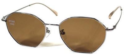 HUMARS 9063 C3 Gunmetal Silver Polished Sunglasses 53-17-142