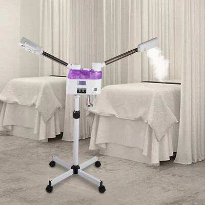 2 in1 Ozone Bedampfer Dampfgerät Kosmetikstudio Gesichtssauna Verdampfer Vapozon