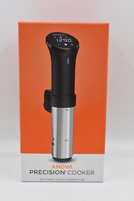 Anova Culinary AN500-US00 Precision Cooker (WiFi), 1000 Watts Black/Silver
