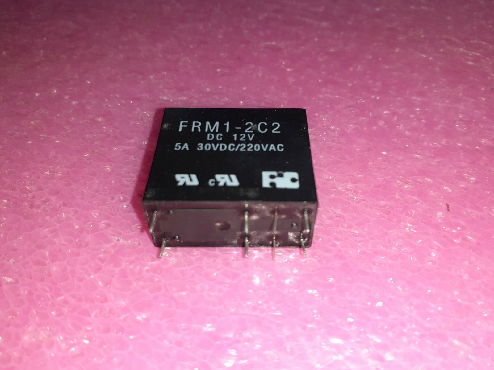 Set x 10 STCK. FRM1-2C2-12V DC 12V 30VDC 5A 220VAC 8-PIN PCB RELAIS NEU ...