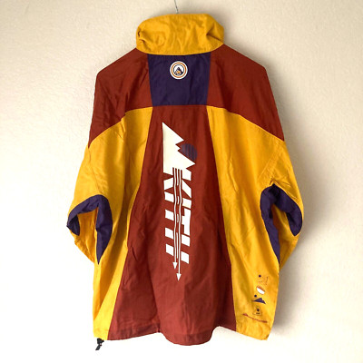 KITH NYC x Columbia Jacket Riptide Windbreaker Yellow Size L New with Tag