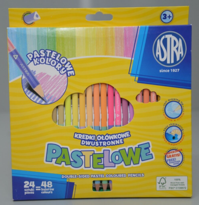 pastelowe pencils