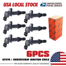 6X Ignition Coils for Dodge Ram Jeep Dakota Durango Nitro Cherokee V8 4.7L UF270
