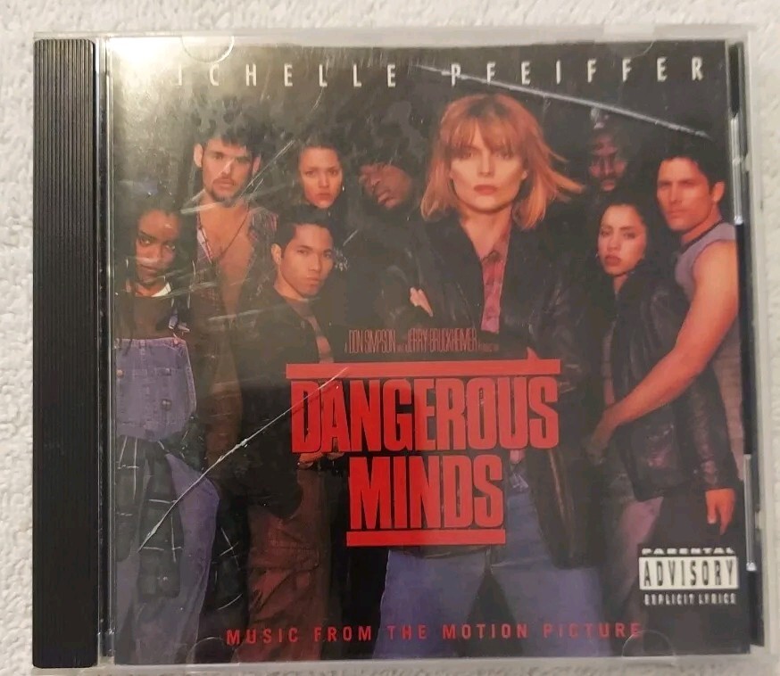 Dangerous Minds [PA] by Original Soundtrack (CD, Jul-1995, MCA) Cracked ...