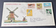 Netherlands 1961 Charity Set First Day Cover