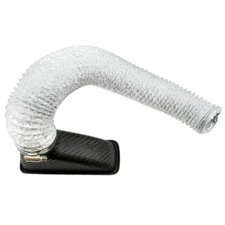 Car Racing Carbon Fiber Look Turbo Air Intake Pipe Turbine Inlet Pipe Air Funnel