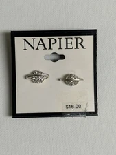 Brand New Napier Saturn Style Earrings 