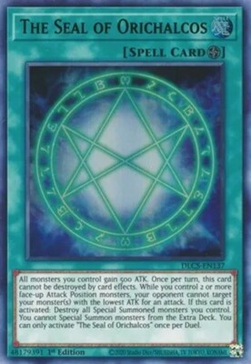 Yugioh - The Seal of Orichalcos - 1st Edition Ultra Rare Green NM - Free  Holo | eBay