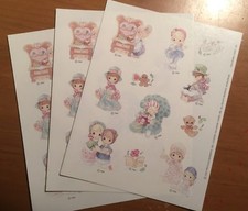 3 Hojas de Pegatinas Álbum de Recortes MOMENTOS PRECIOSOS Navidad NAVIDAD 2001