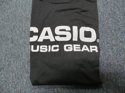 Casio Music Gear L Large T-Shirt *BRAND-NEW