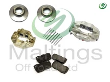 ALLMAKES 4X4 FRONT BRAKE UPGRADE  VENTED BRAKE UPGRADE FITS DEFENDER 1994-2016