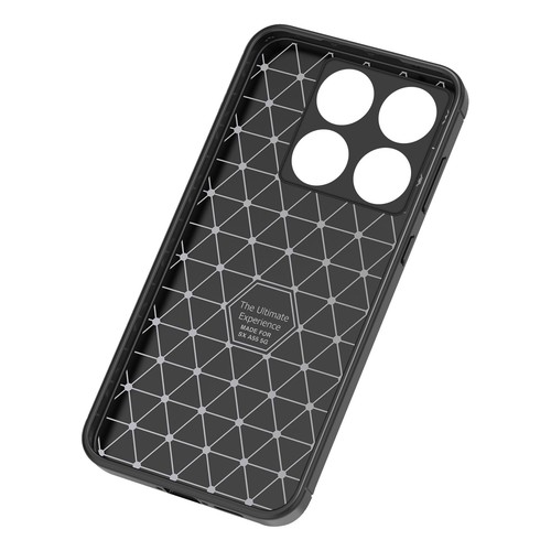 Etui na telefon komórkowy do Xiaomi 14T / 14T Pro Etui na telefon Cover Carbon ze szkłem wyświetlacza 9H - Zdjęcie 3 z 15