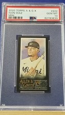 Isan Diaz - 2020 Allen & Ginter X Mini #222   PSA 10