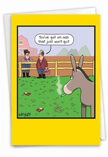 1 Funny Birthday Greeting Card with Envelope ...