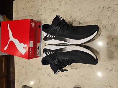 Puma Mens Pacer Future Classic 380598-01 Black Running Shoes  display picture 1