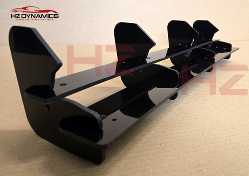 FOR VW GOLF MK7.5 GTI GTD GLOSS BLACK DIFFUSER BLADE EXTENSION 2017 2020 BODYKIT - Picture 5 of 10