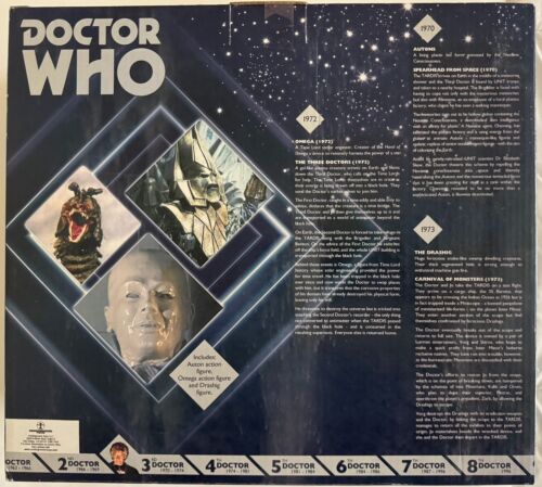 Doctor Who Enemies of the third Doctor Collector Set - Auton, Omega, Drashig - Picture 2 of 3