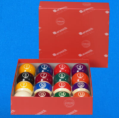 Aramith Continental Pool Ball Set