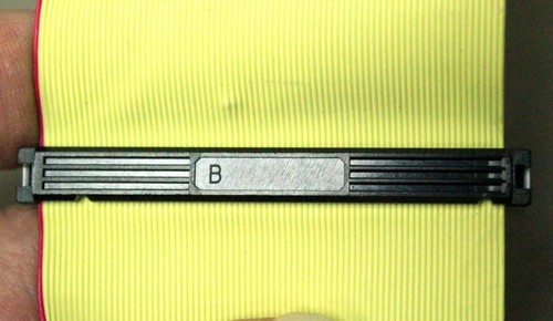 40 Pin IDE ATA HDD Ribbon Cable Dual Device 3 Connector Yellow Hung Fu AWM 30AWG - 第 12/12 張圖片