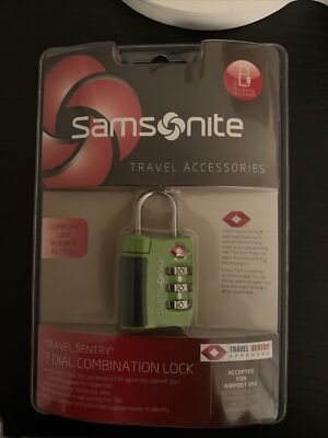 Samsonite Travel Sentry - Lucchetto a combinazione a 3 cifre, Tigre Arancione, Taglia unica, Travel Sentry - Lucchetto a combinazione a 3 cifre