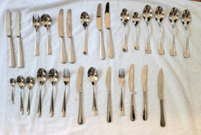 28 Piece MIXED LOT Flatware ROBERT WELSH  From Williams Sonoma MIXED PATTERNS
