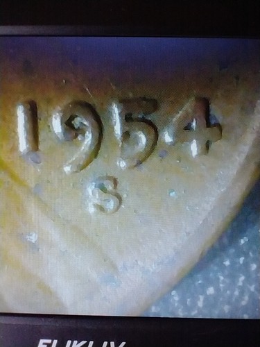 1954 S  "BIE " Lincoln Cent Error Coin  - Picture 5 of 5