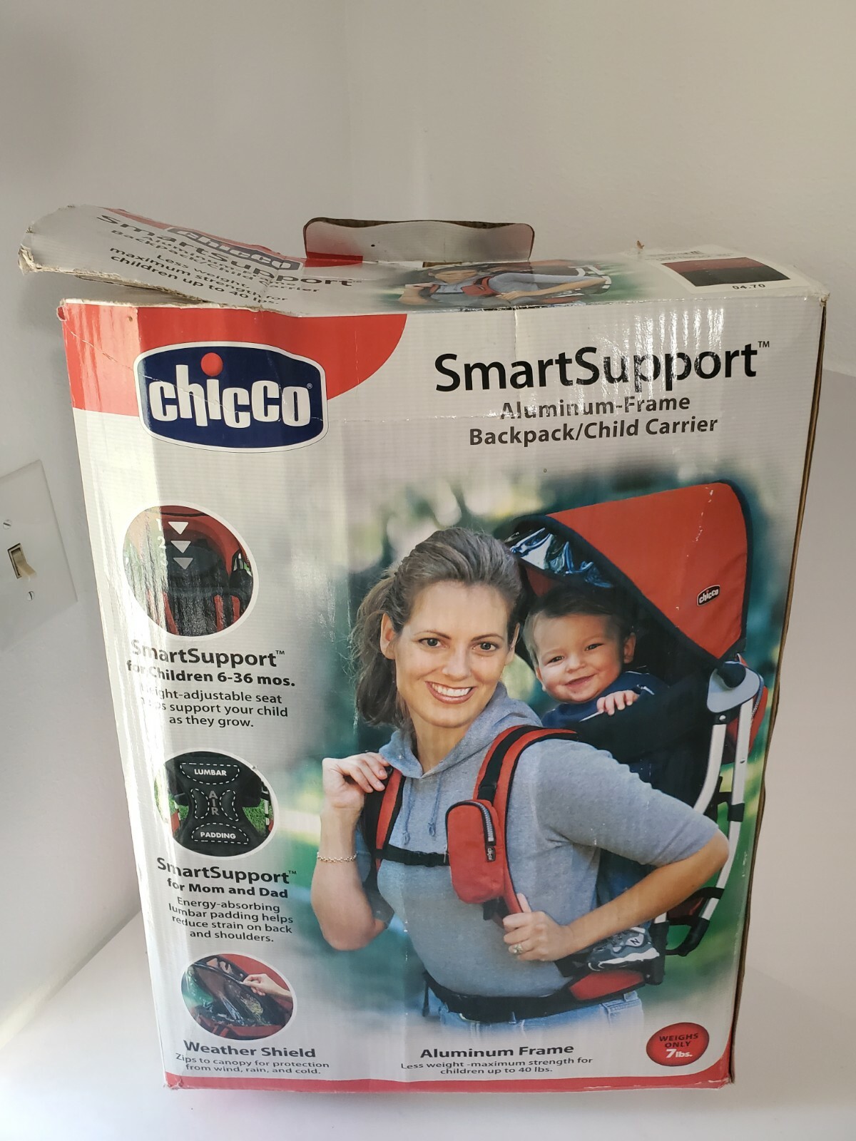 chicco backpack baby carrier